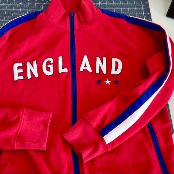 Jack Track & Field England Zip Up Jacket - Picture 2 of 5